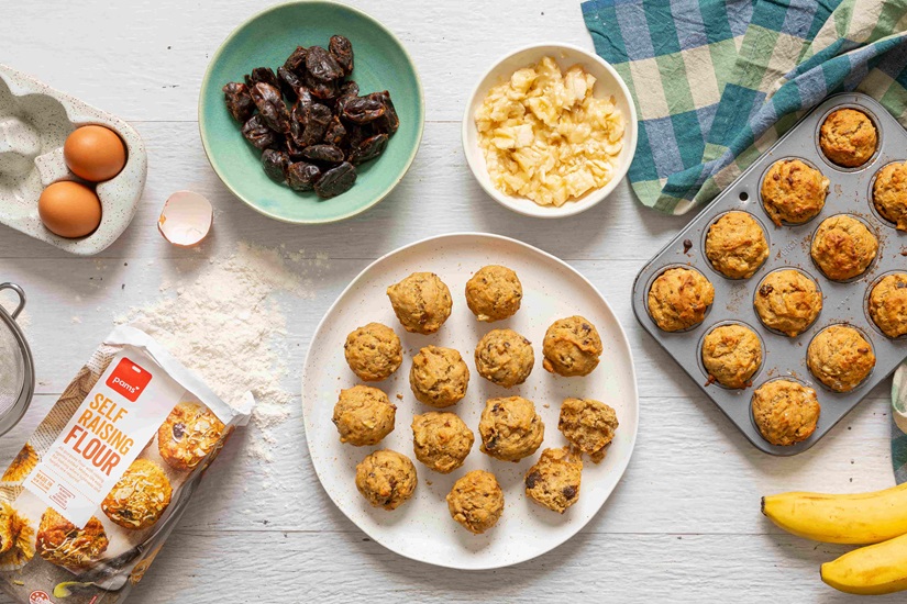 Baby Banana Muffins